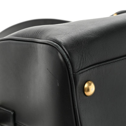 Saint Laurent Calfskin Classic Duffle 6 Black 11 of 16