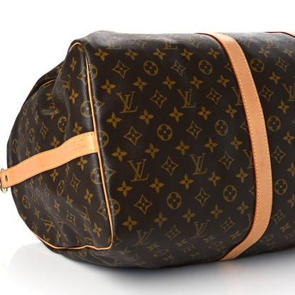 Louis Vuitton Monogram Keepall Bandouliere 55 8 of 11