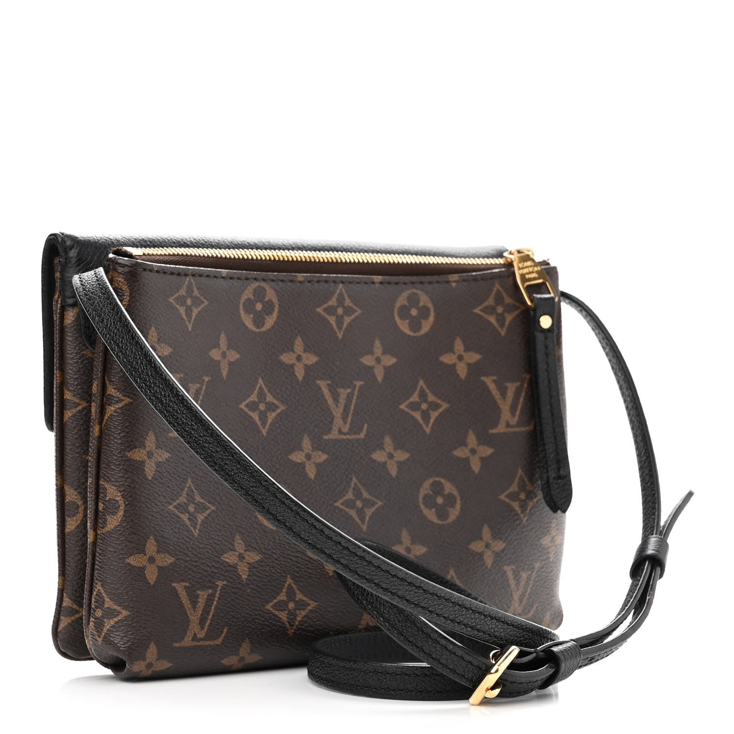 Louis Vuitton Monogram Twice Pochette Black 3 of 13