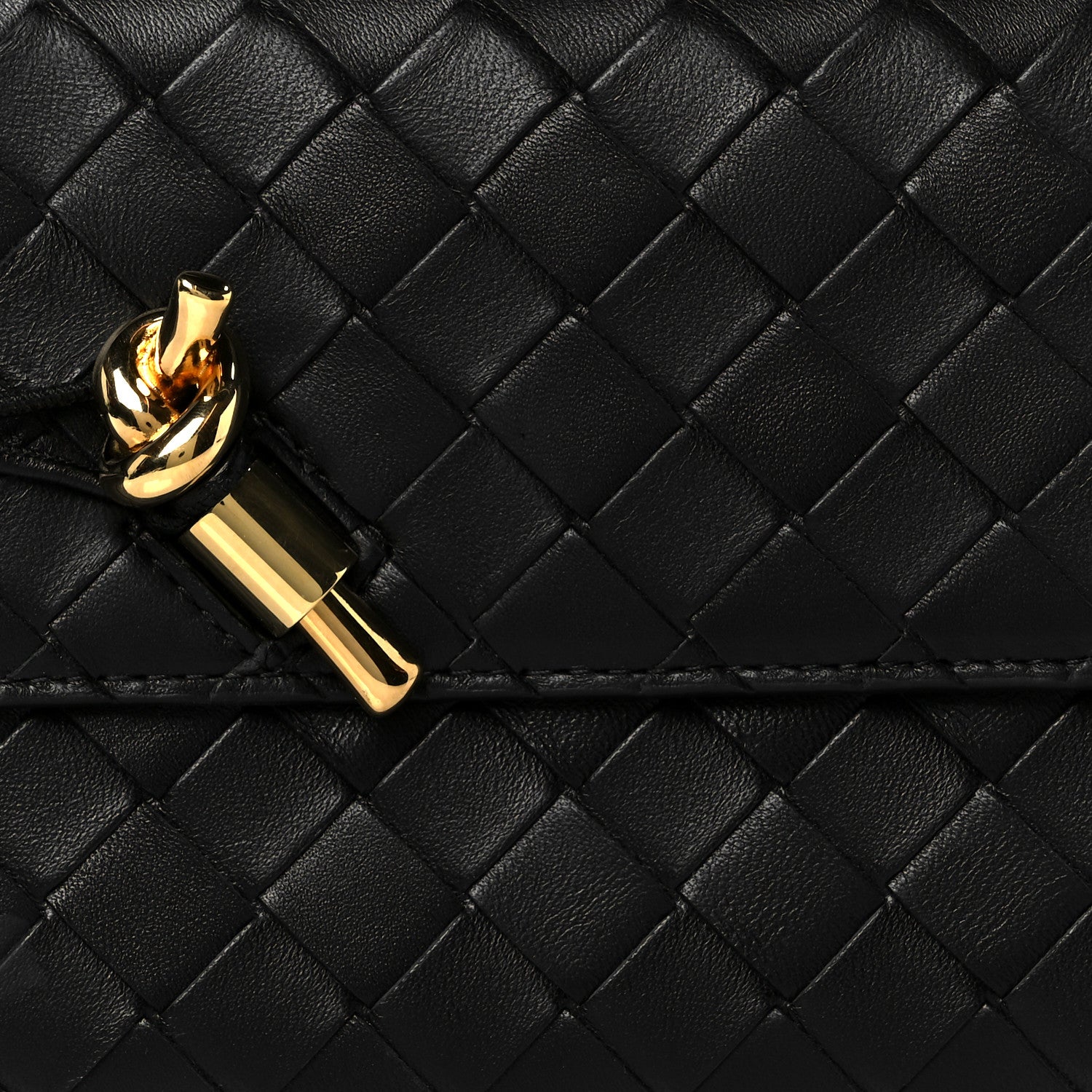 Bottega Veneta Nappa Intrecciato Long Andiamo Top Handle Clutch