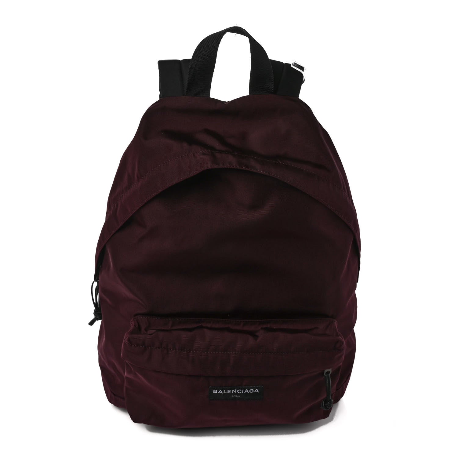 Balenciaga Nylon Canvas Explorer Backpack Bordeaux 1 of 9