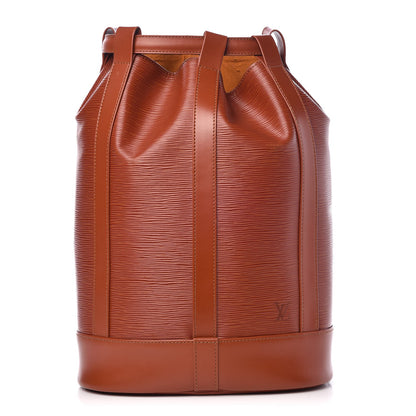 Louis Vuitton Epi Randonnee GM Fawn 1 of 7