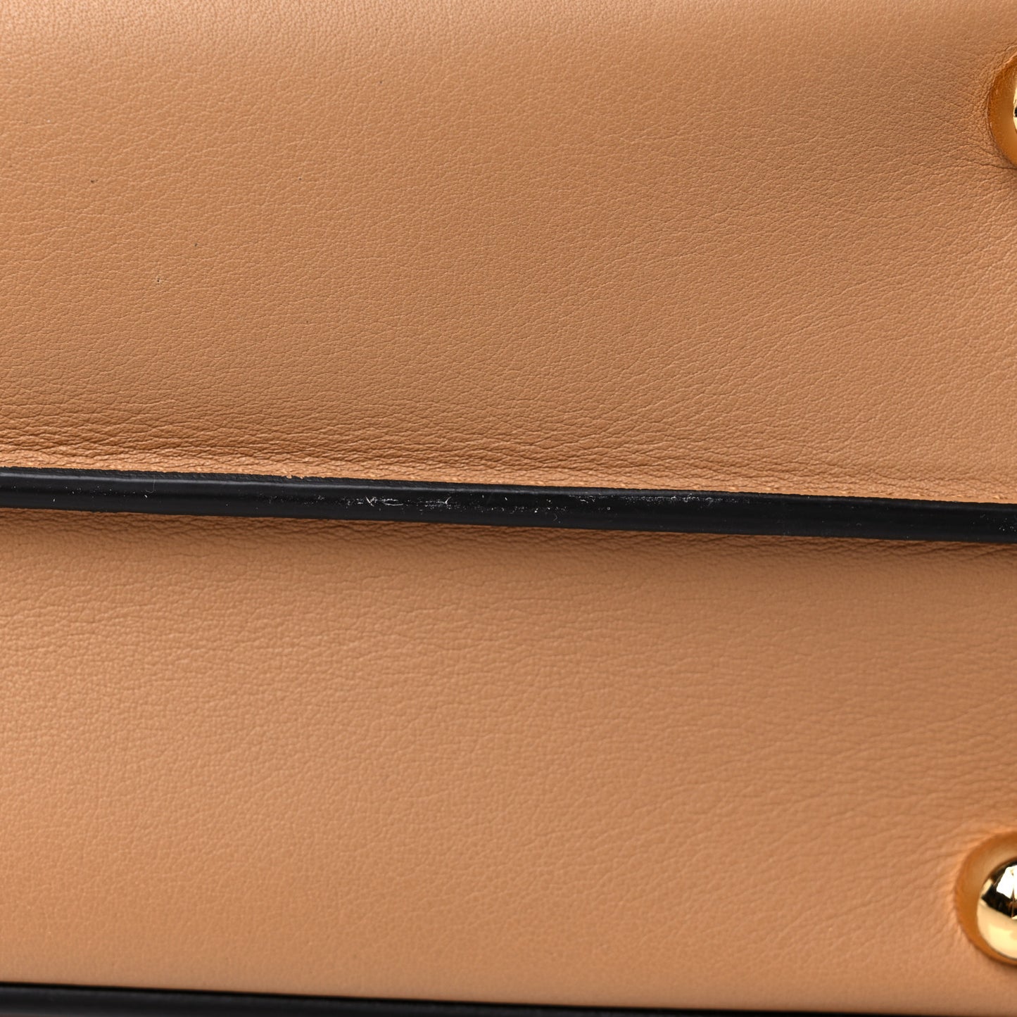 Vitello Seta Nappa Bi-Color Small Peekaboo I SEE U Satchel Miele Scuro Light Rose Ghianda