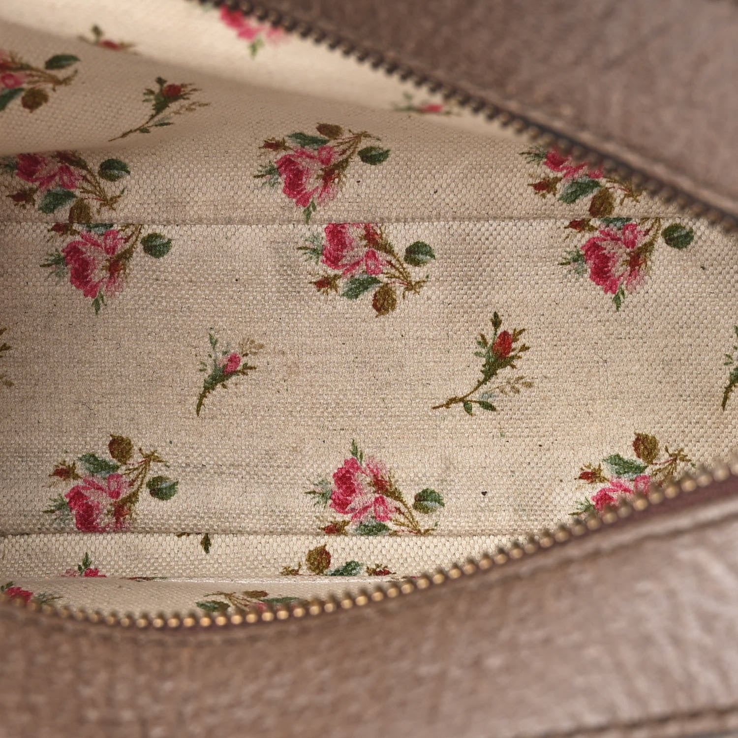 Gucci GG Supreme Monogram Web Neo Vintage Shoulder Bag Beige New Acero Crop 5 of 12