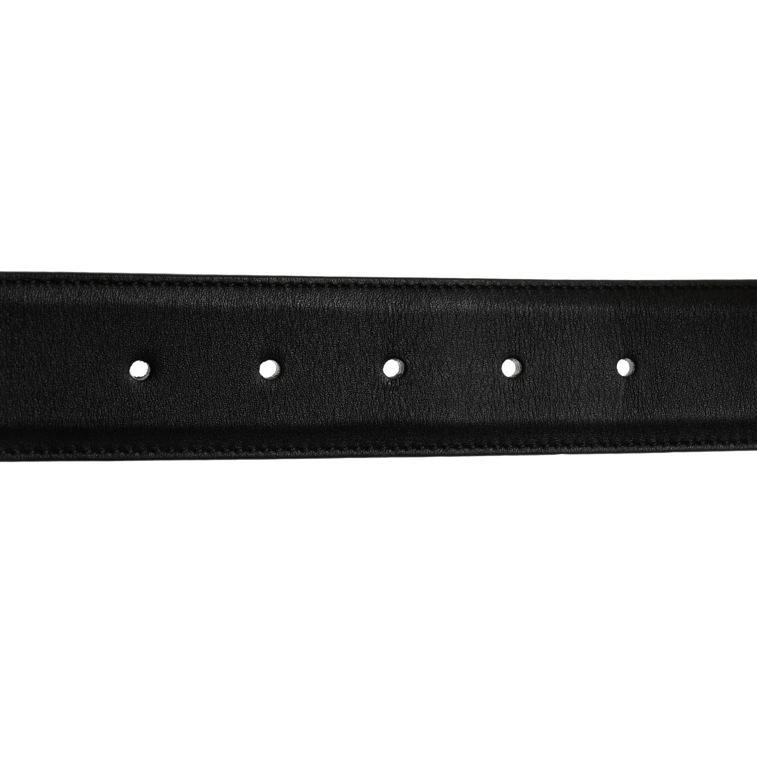 Gucci Calfskin Interlocking G 37mm Belt 95 38 Black 4 of 5