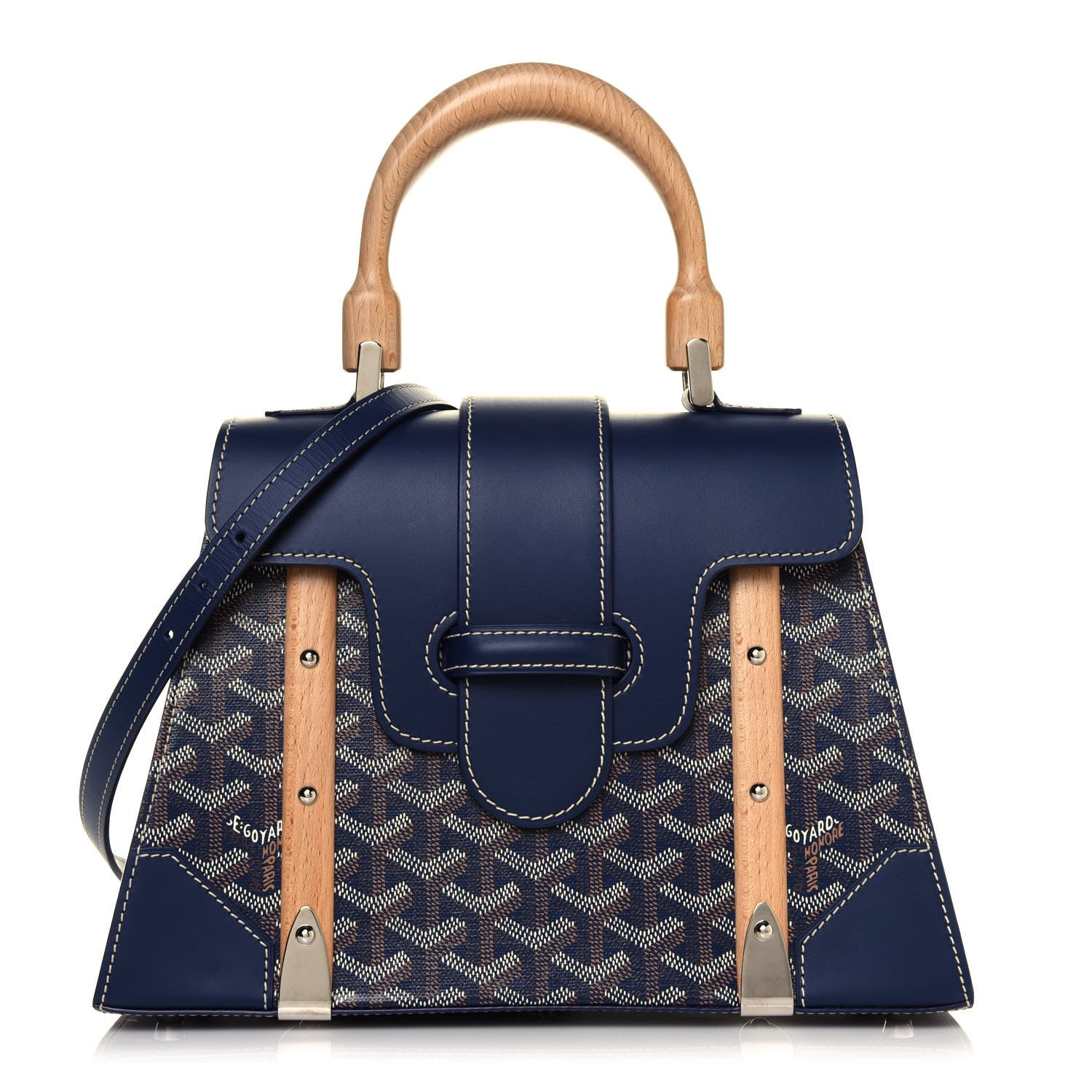 Goyard Goyardine Saigon PM Navy 1 of 4