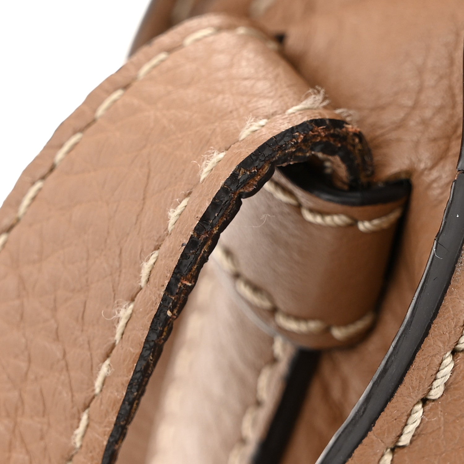 Chloe Grained Calfskin Small Marcie Saddle Bag Nut 12 of 12