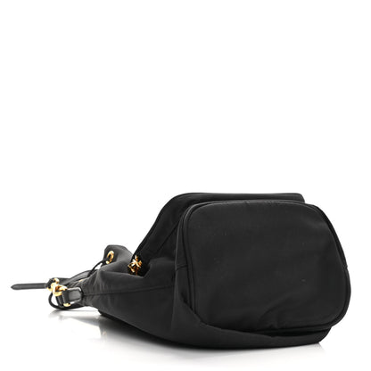 Prada Re-Nylon Duet Drawstring Shoulder Bag Black 4 of 10