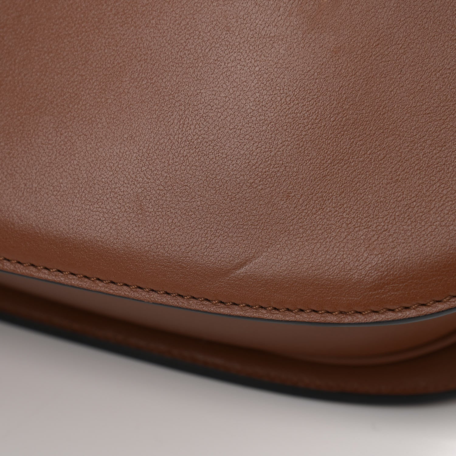Valentino Garavani Smooth Calfskin Supervee Shoulder Bag Saddle Brown 11 of 11