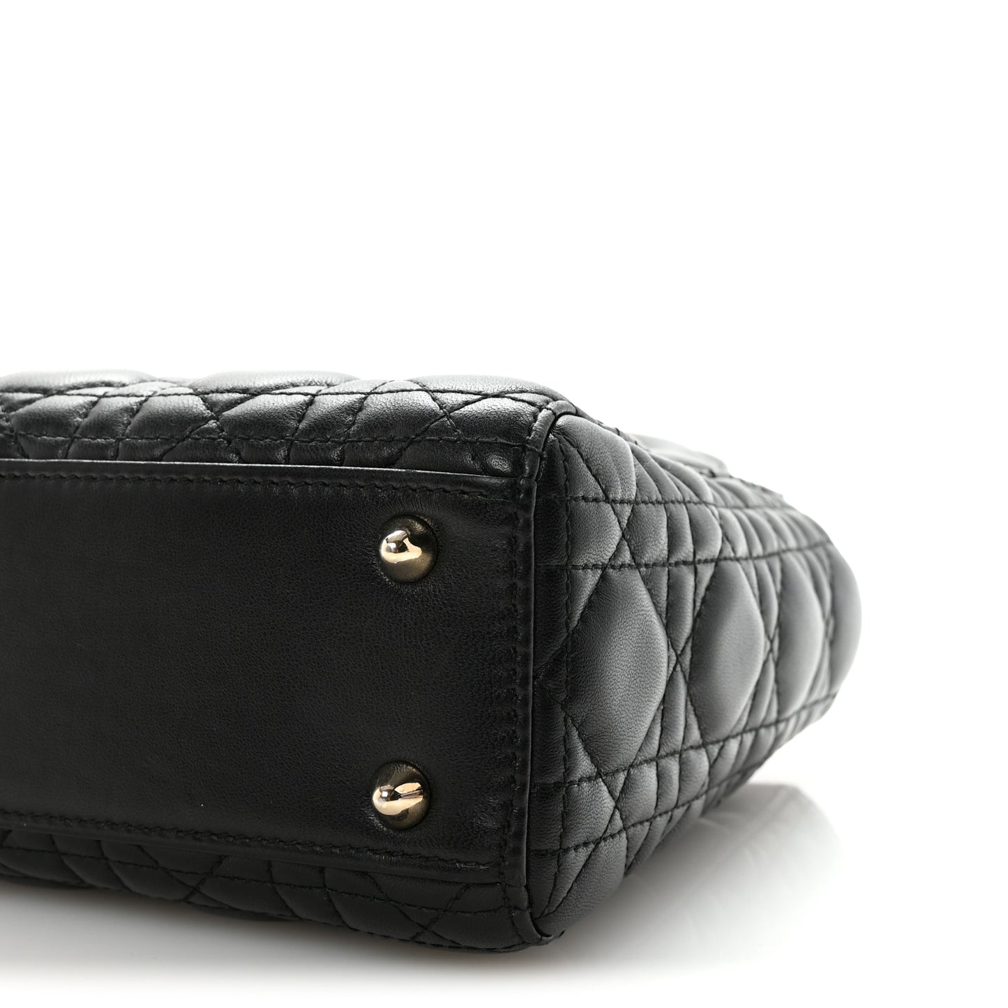 Lambskin Cannage Small My ABCDior Lady Dior Black