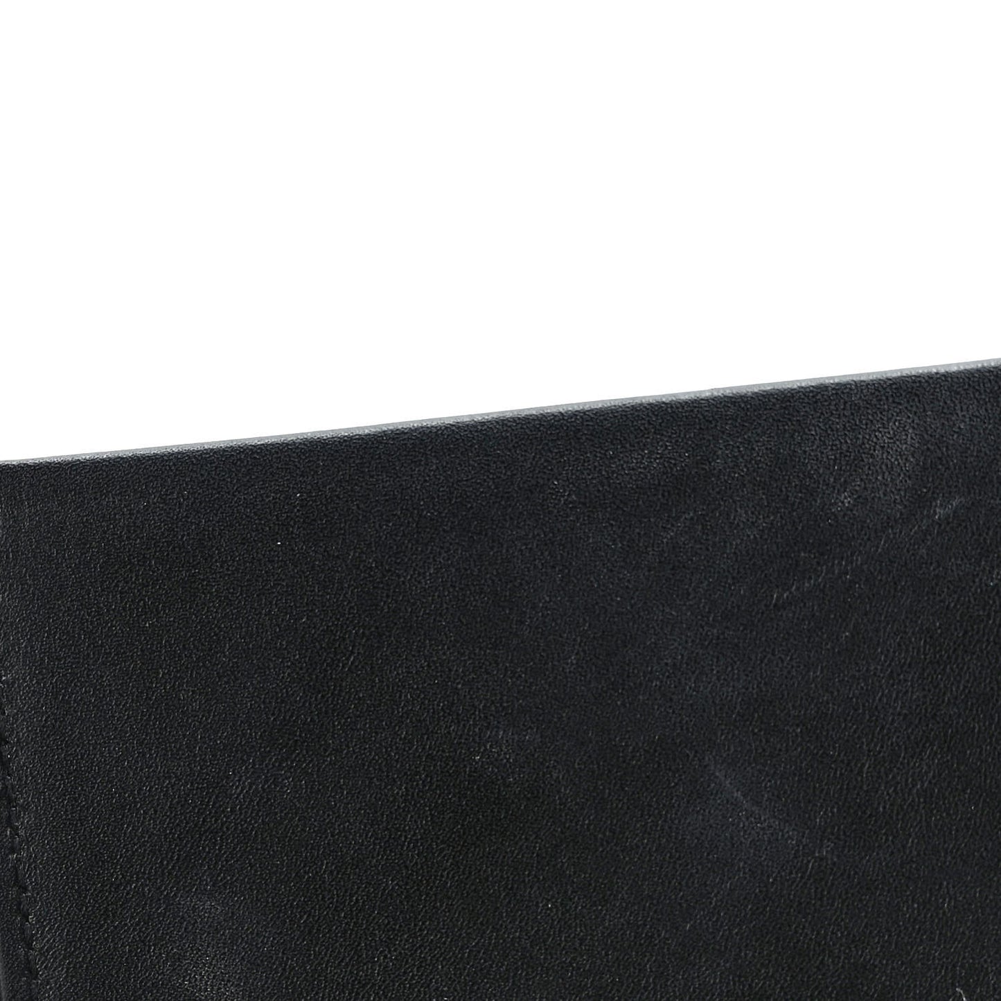 Smooth Calfskin Classic Monogram Kate Tassel Chain Wallet Black