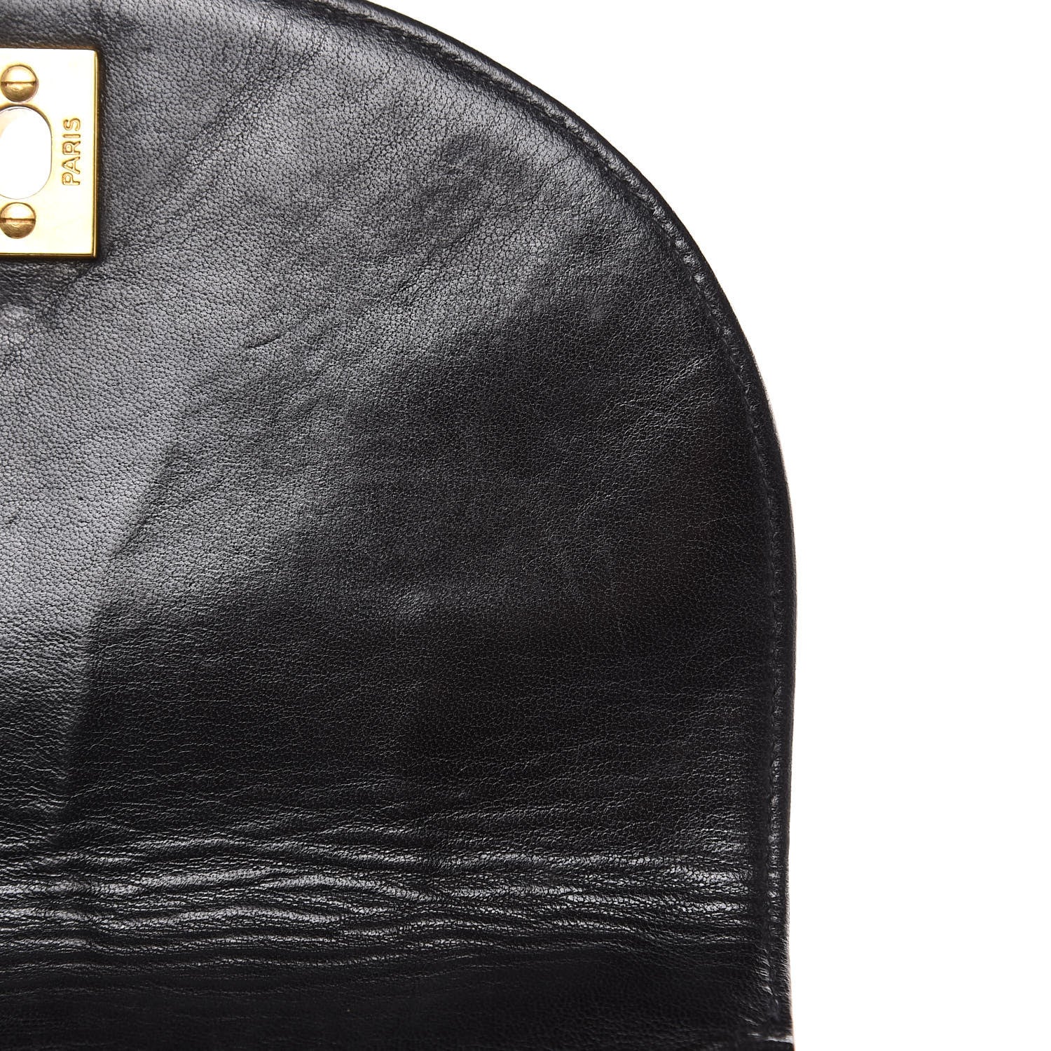 Chanel Lambskin Quilted CC Chain Backpack Black 15 of 16