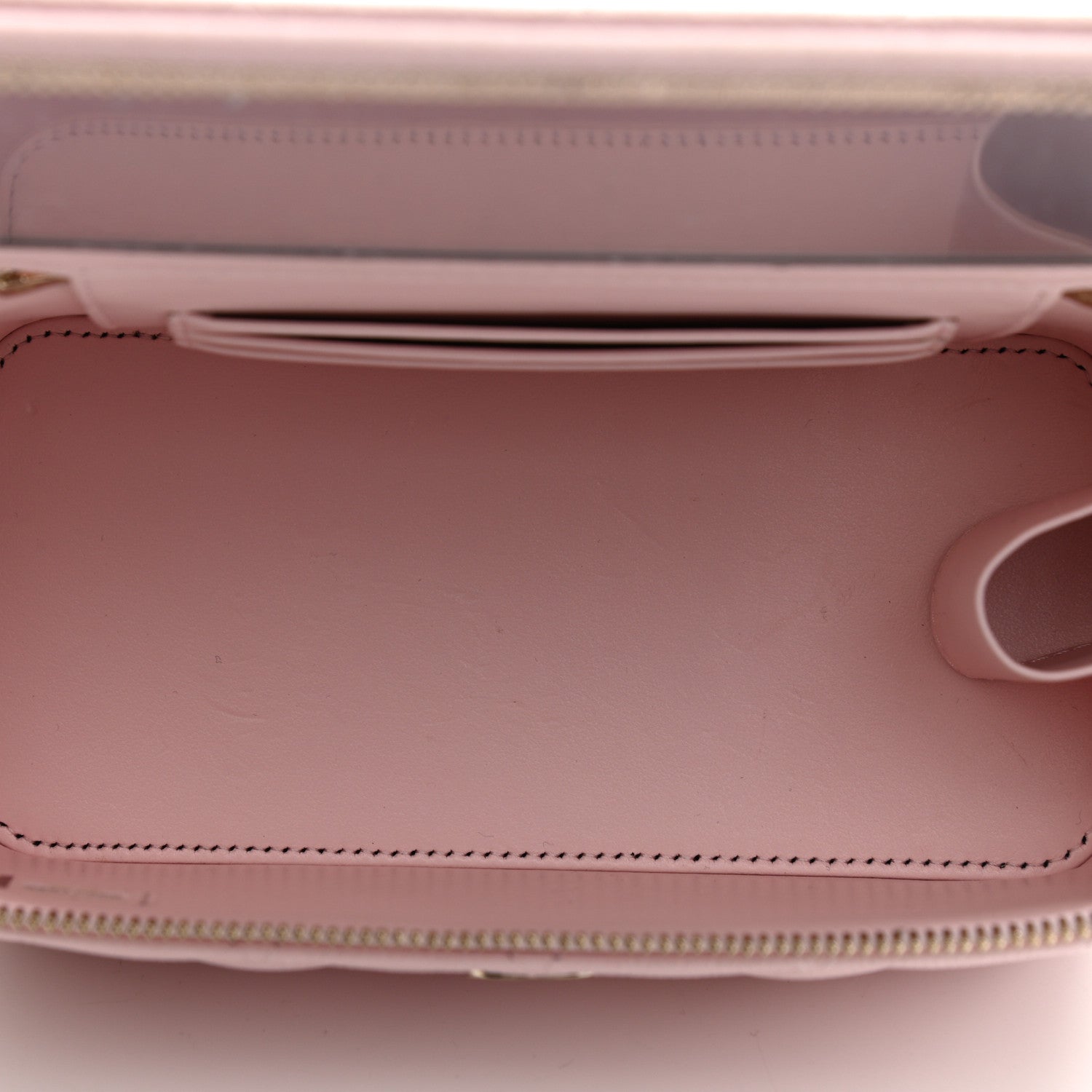 Chanel Caviar Quilted Small Vanity Case With Chain Light Pink 6 of 10