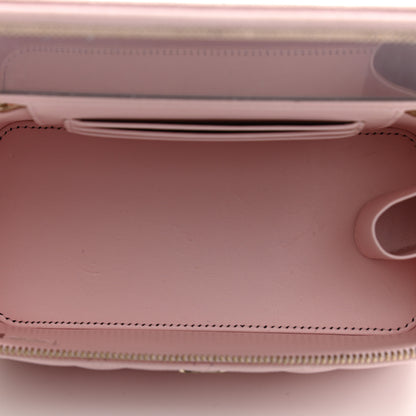 Chanel Caviar Quilted Small Vanity Case With Chain Light Pink 6 of 10