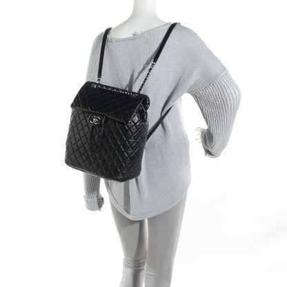 Chanel Lambskin Quilted Large Urban Spirit Backpack Black 121966 – FASHIONPHILE