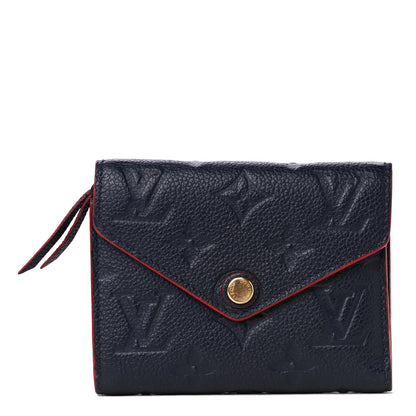 Louis Vuitton Empreinte Victorine Wallet Marine Rouge 1 of 4