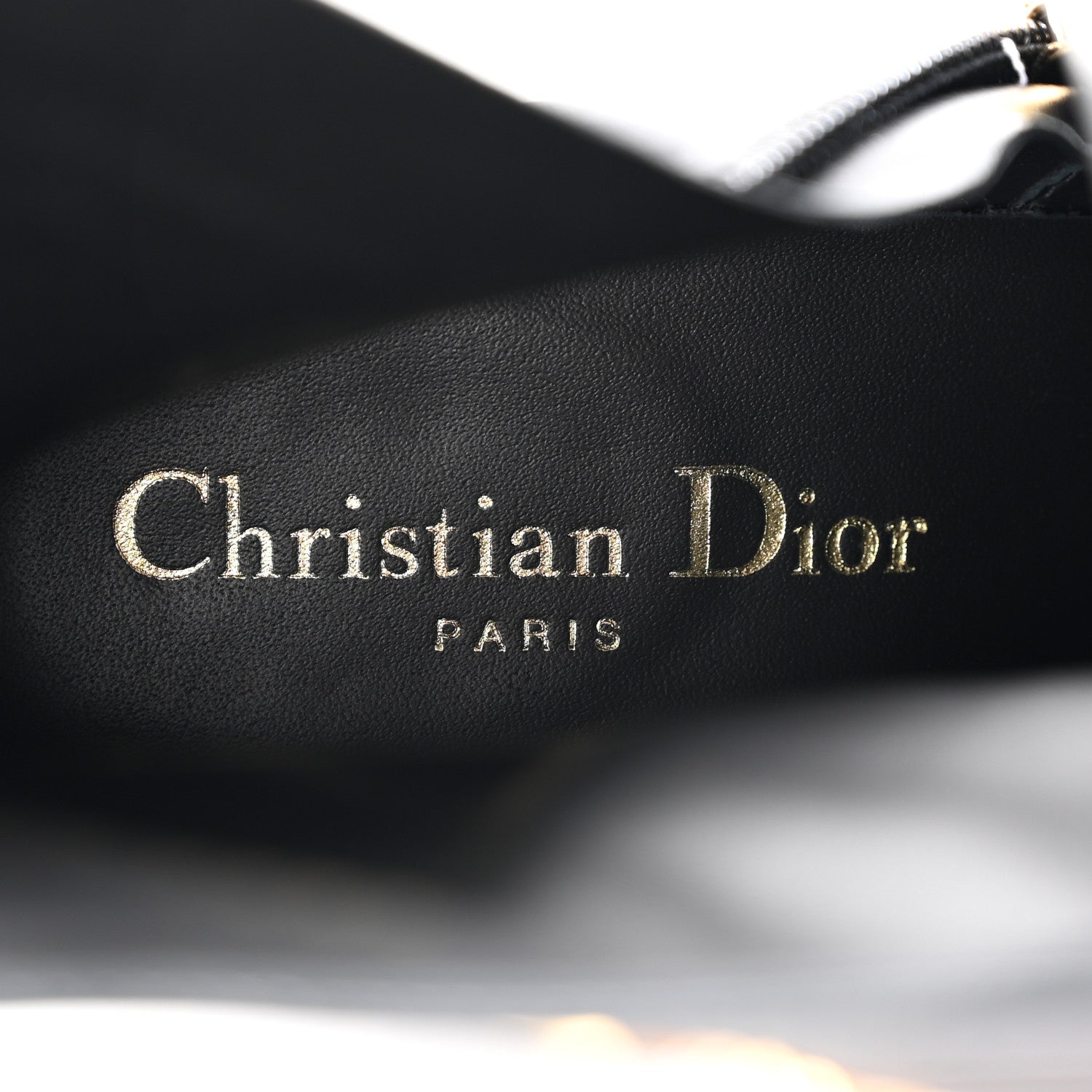 Christian Dior Calfskin D-Town Ankle Boots 38 Black 8 of 10