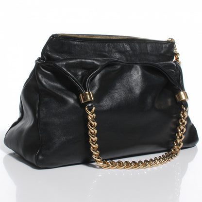Chanel Calfskin Rodeo Drive Hobo Black 3 of 7