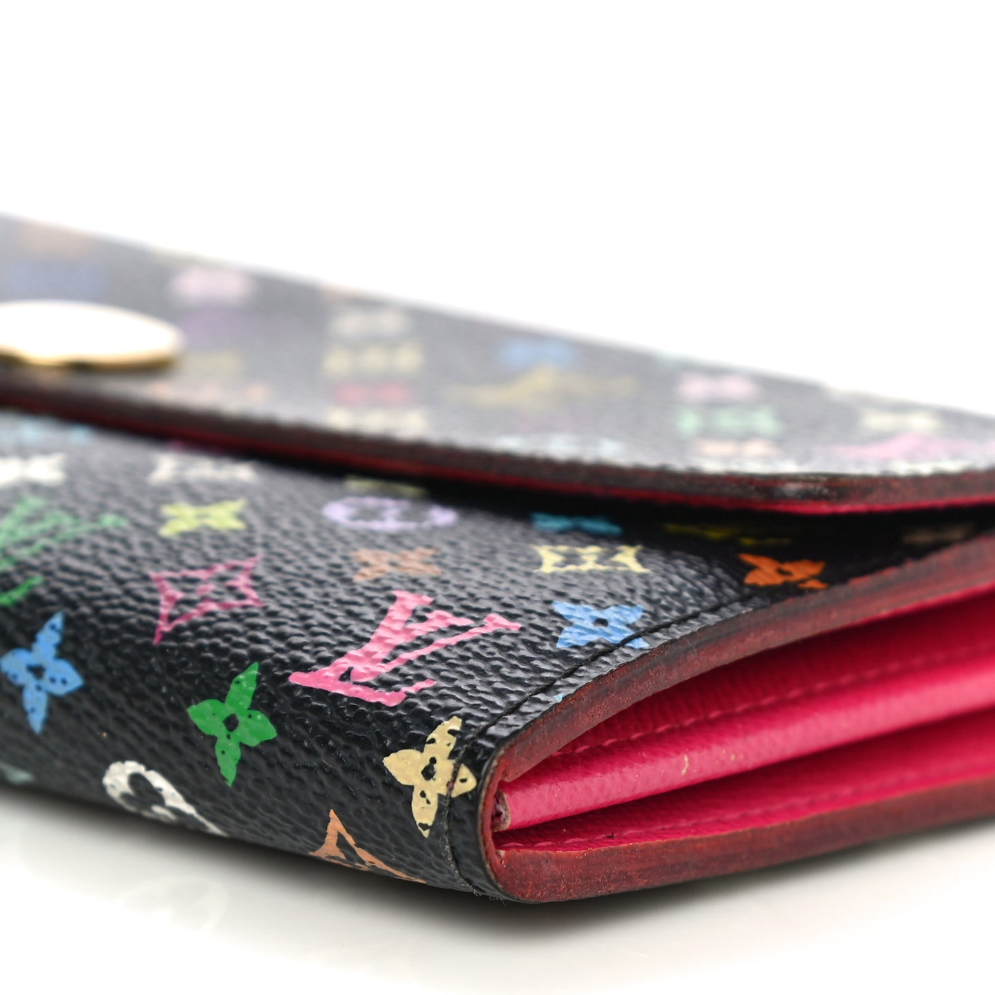 Monogram Multicolor Sarah Wallet Black Grenade