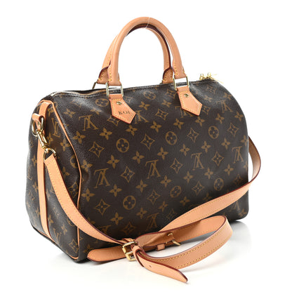 Louis Vuitton Monogram Speedy Bandouliere 30 3 of 12