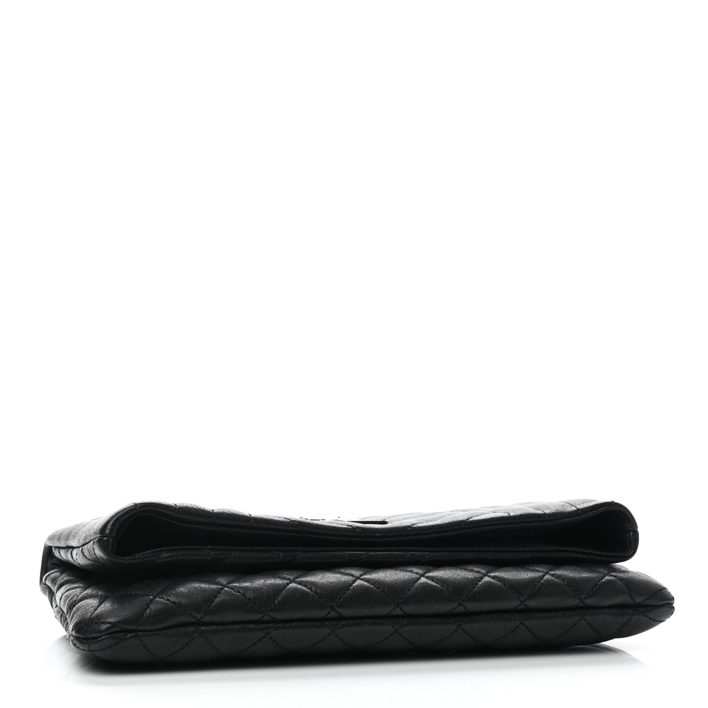 Calfskin Tri-quilt Monogram West Hollywood Clutch Black