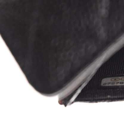 Chanel Caviar Quilted Flap Card Holder Black 8 of 9