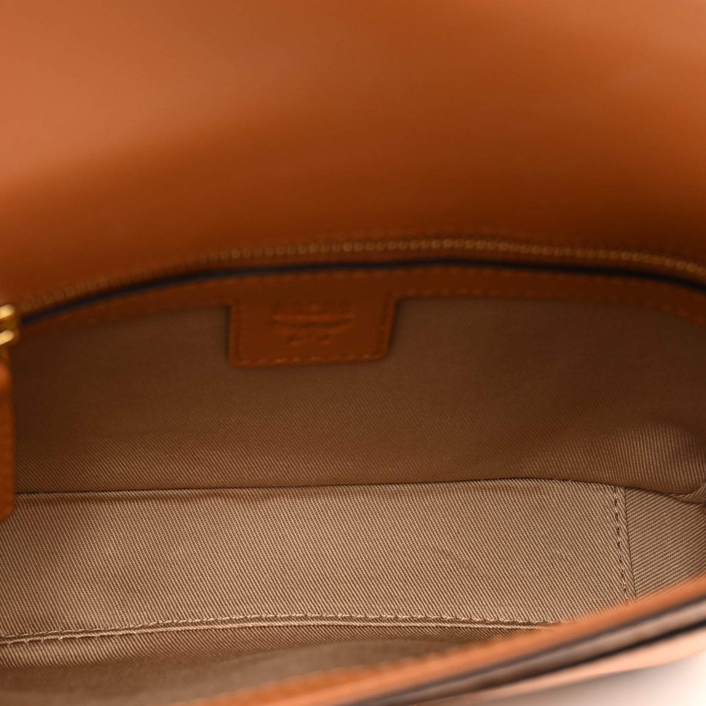 Visetos Small Millie Crossbody Belt Bag Cognac