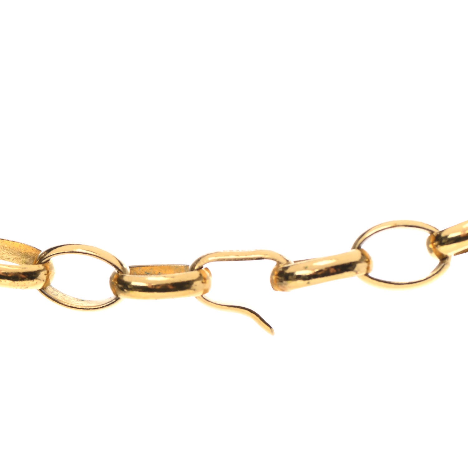 Chanel Oversized Coco Chanel Pendant Necklace Gold 6 of 7