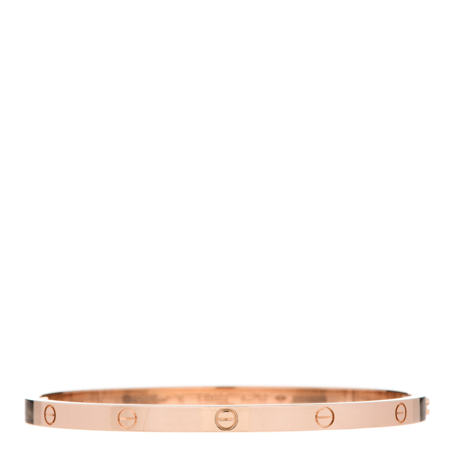 Cartier 18K Pink Gold Small LOVE Bracelet 16 1 of 5