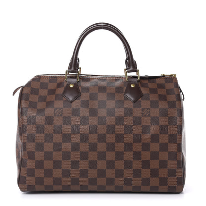 Louis Vuitton Damier Ebene Speedy 30 1 of 11