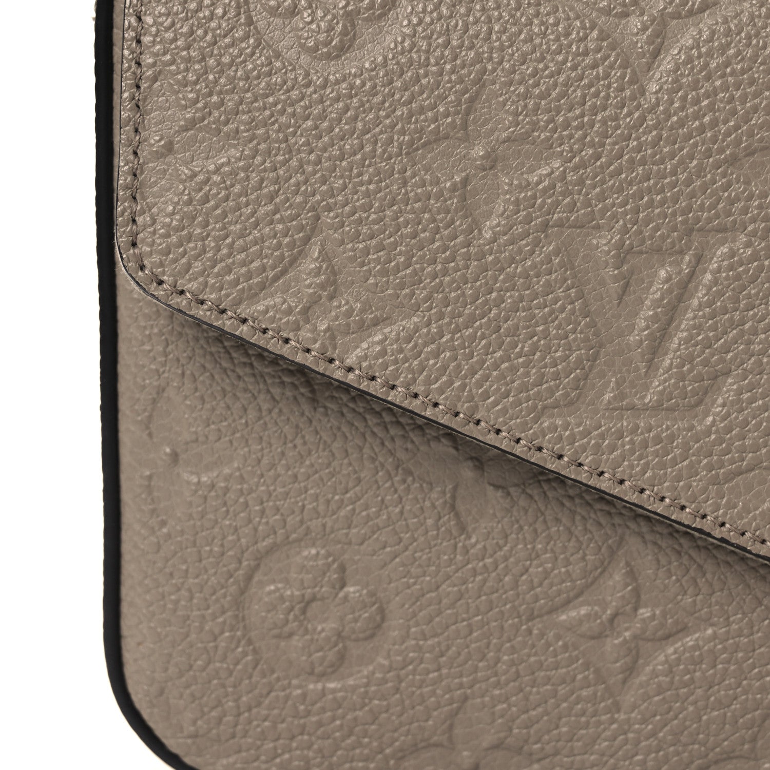 Louis Vuitton Empreinte Pochette Felicie Chain Wallet Tourterelle 8 of 10