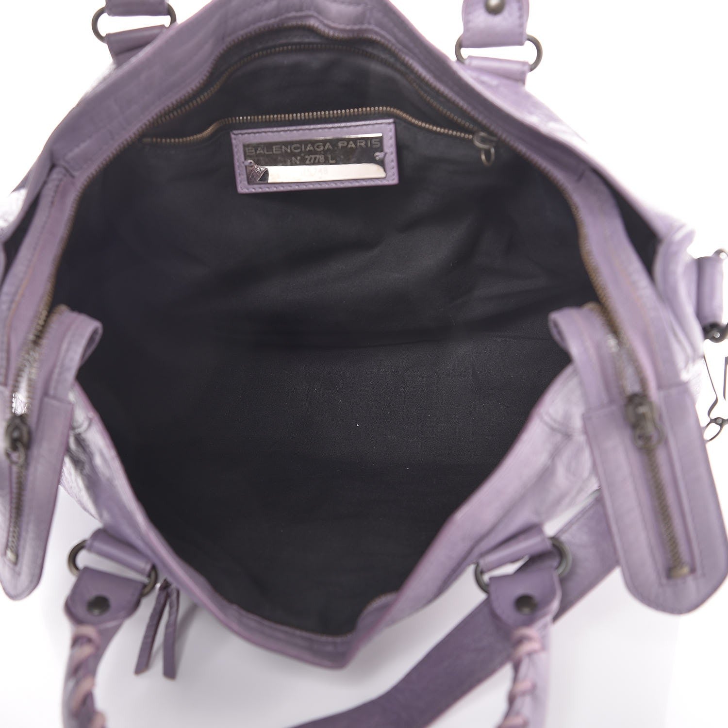 Balenciaga Agneau Classic Hardware City Glycine 6 of 10