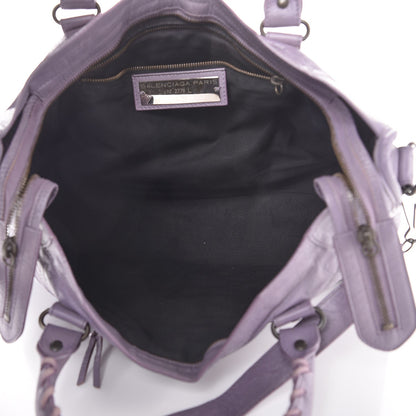 Balenciaga Agneau Classic Hardware City Glycine 6 of 10