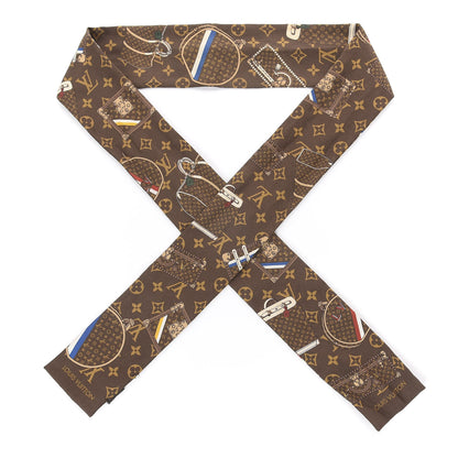 Louis Vuitton Silk Monogram Trunks Bandeau 1 of 2