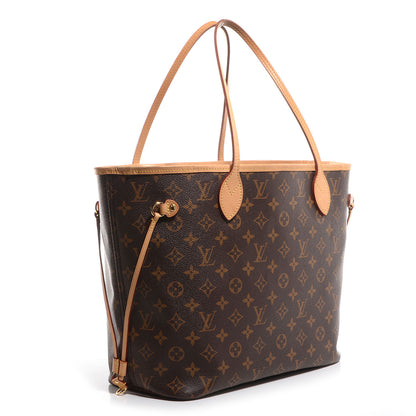 Louis Vuitton Monogram Neverfull MM Fuchsia 3 of 8