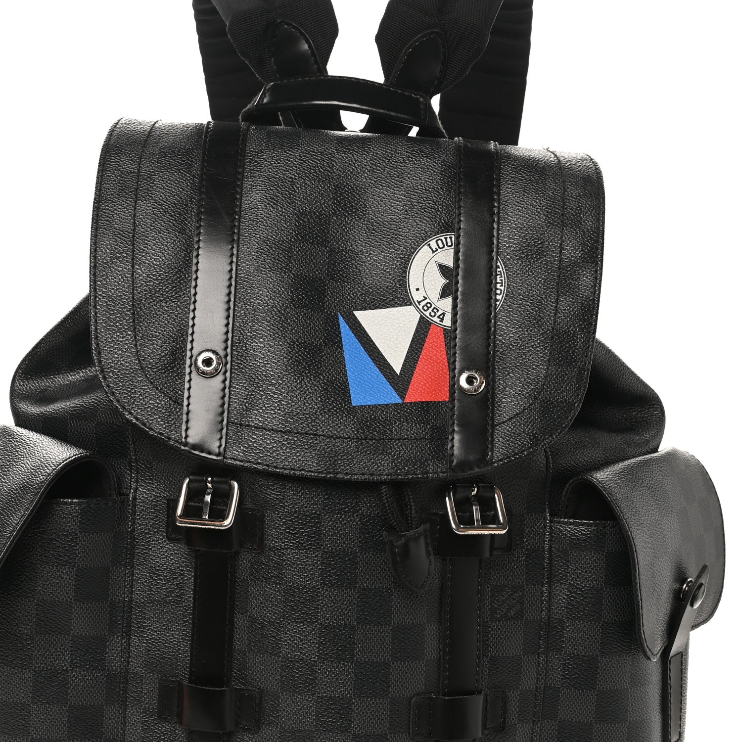 Louis Vuitton Damier Graphite LV League Christopher PM Backpack