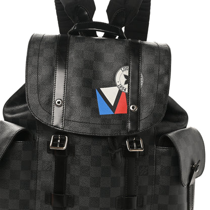 Louis Vuitton Damier Graphite LV League Christopher PM Backpack 6 of 8