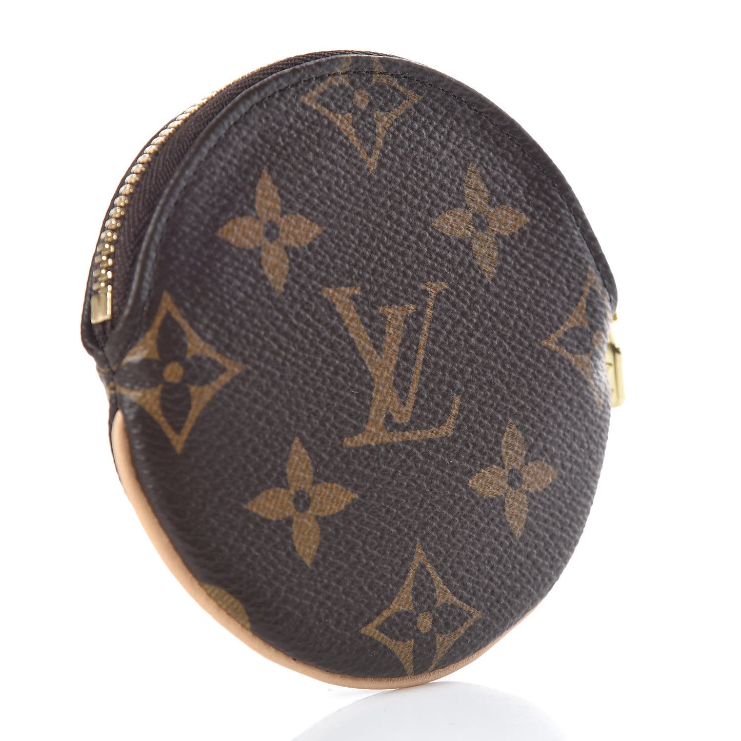 Monogram Round Coin Purse