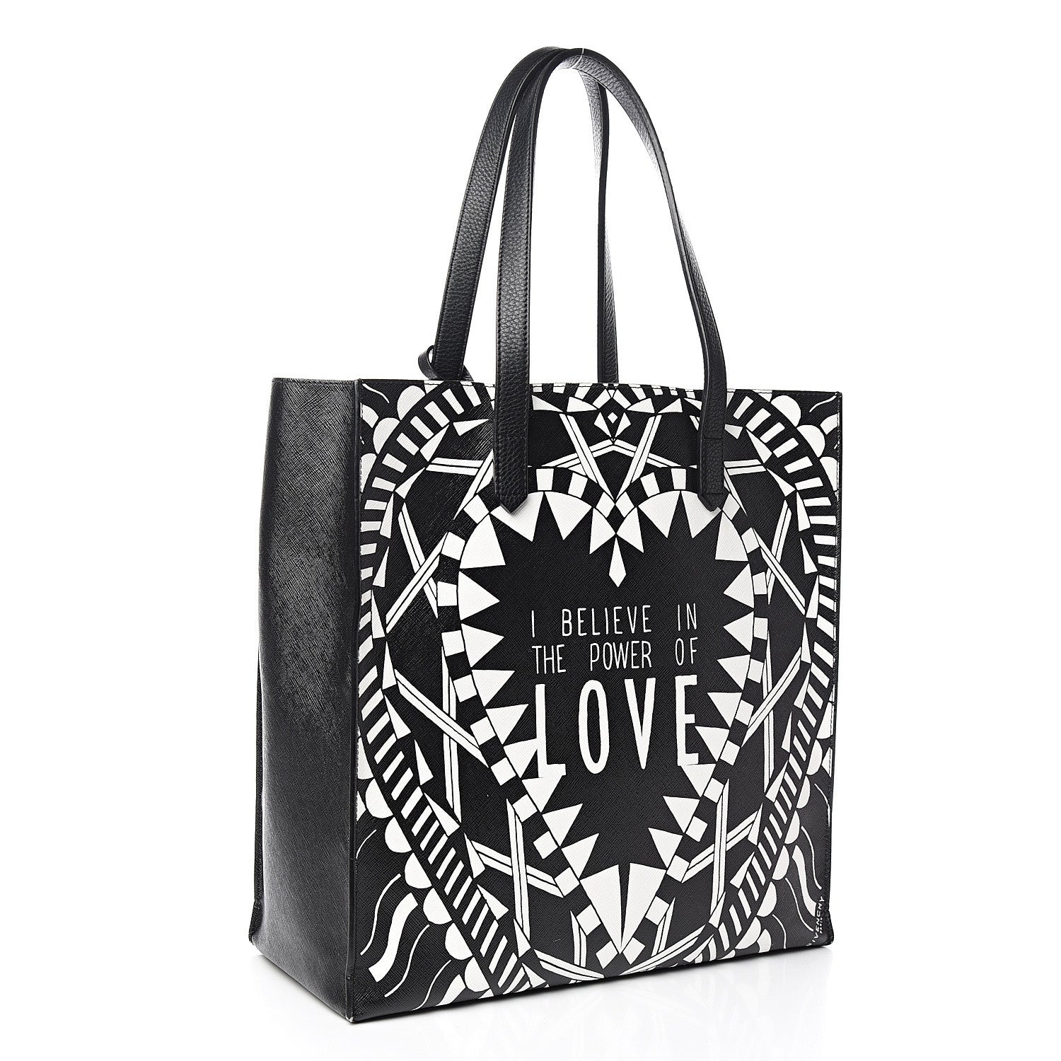 Givenchy Calfskin Power of Love Print Tote Black 3 of 15