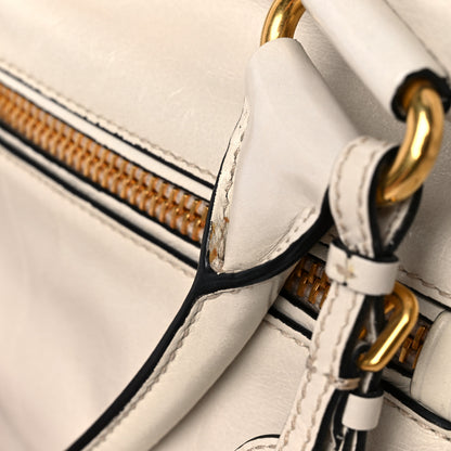 Miu Miu Vitello Shine Zip Tote Quarzo 14 of 17