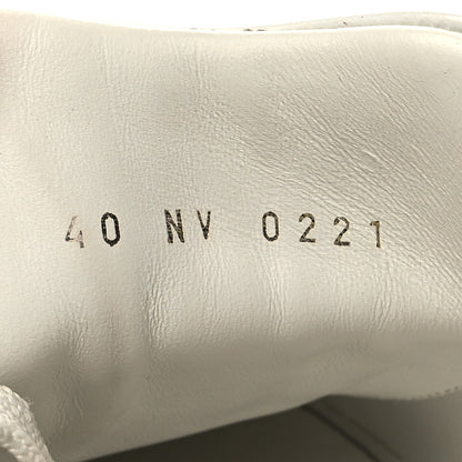 Louis Vuitton Calfskin Monogram Debossed Time Out Sneakers 40 Gold 6 of 9