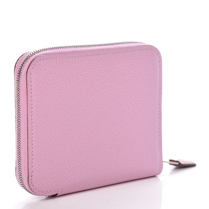 Hermes Epsom Silk'in Compact Wallet Mauve Sylvestre 3 of 8