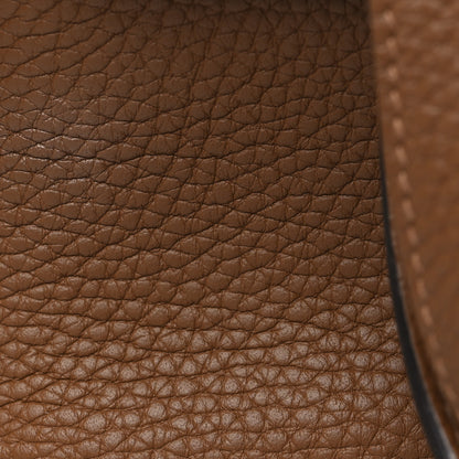 Hermes Taurillon Clemence Verso Halzan 25 Alezan Sesame 8 of 10