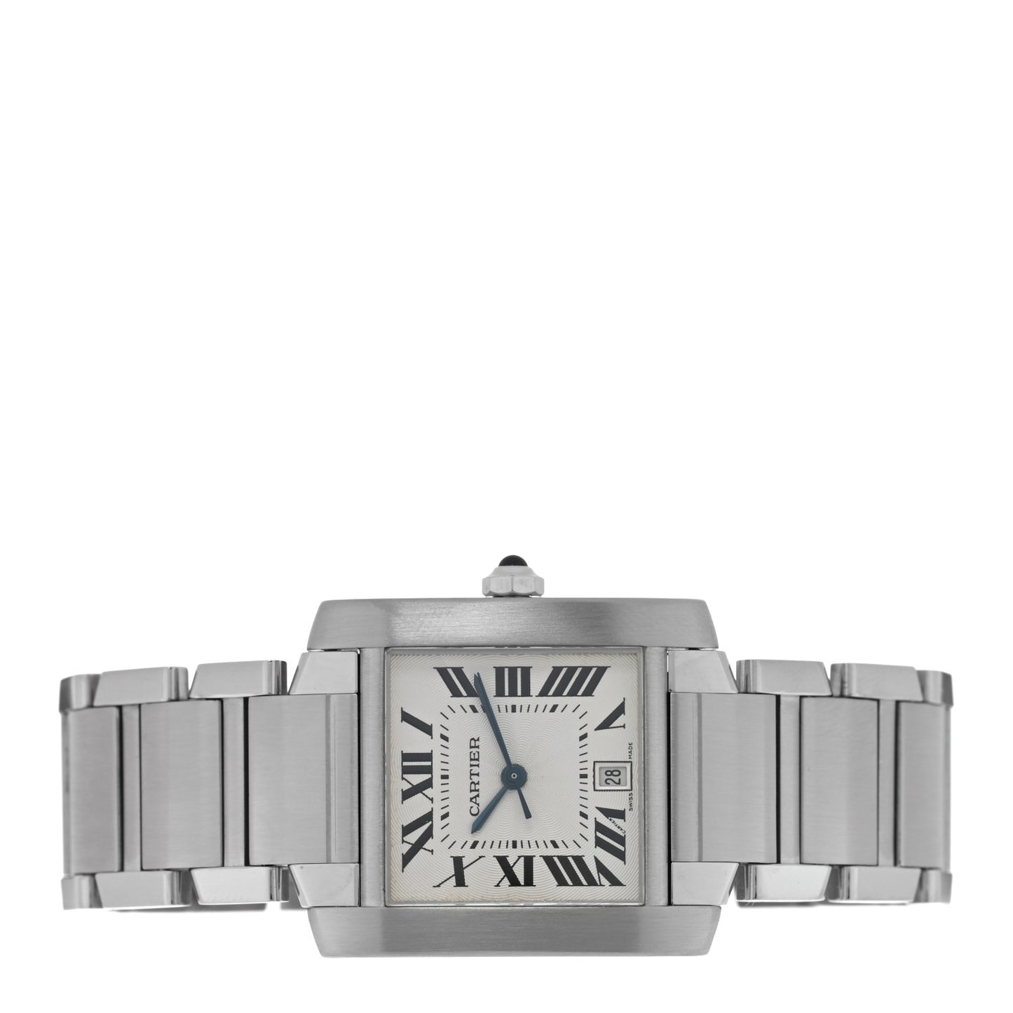Stainless Steel 28mm Tank Francaise Automatic Watch