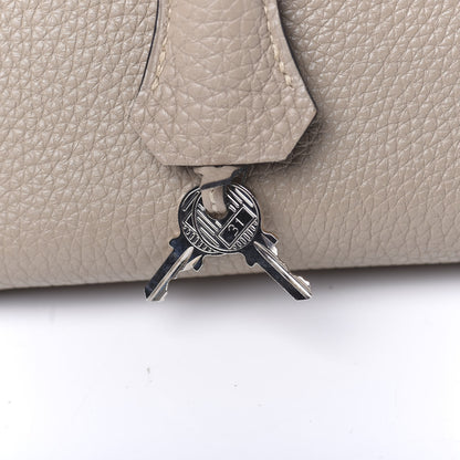 Hermes Togo Birkin 30 Gris Tourterelle 26 of 36
