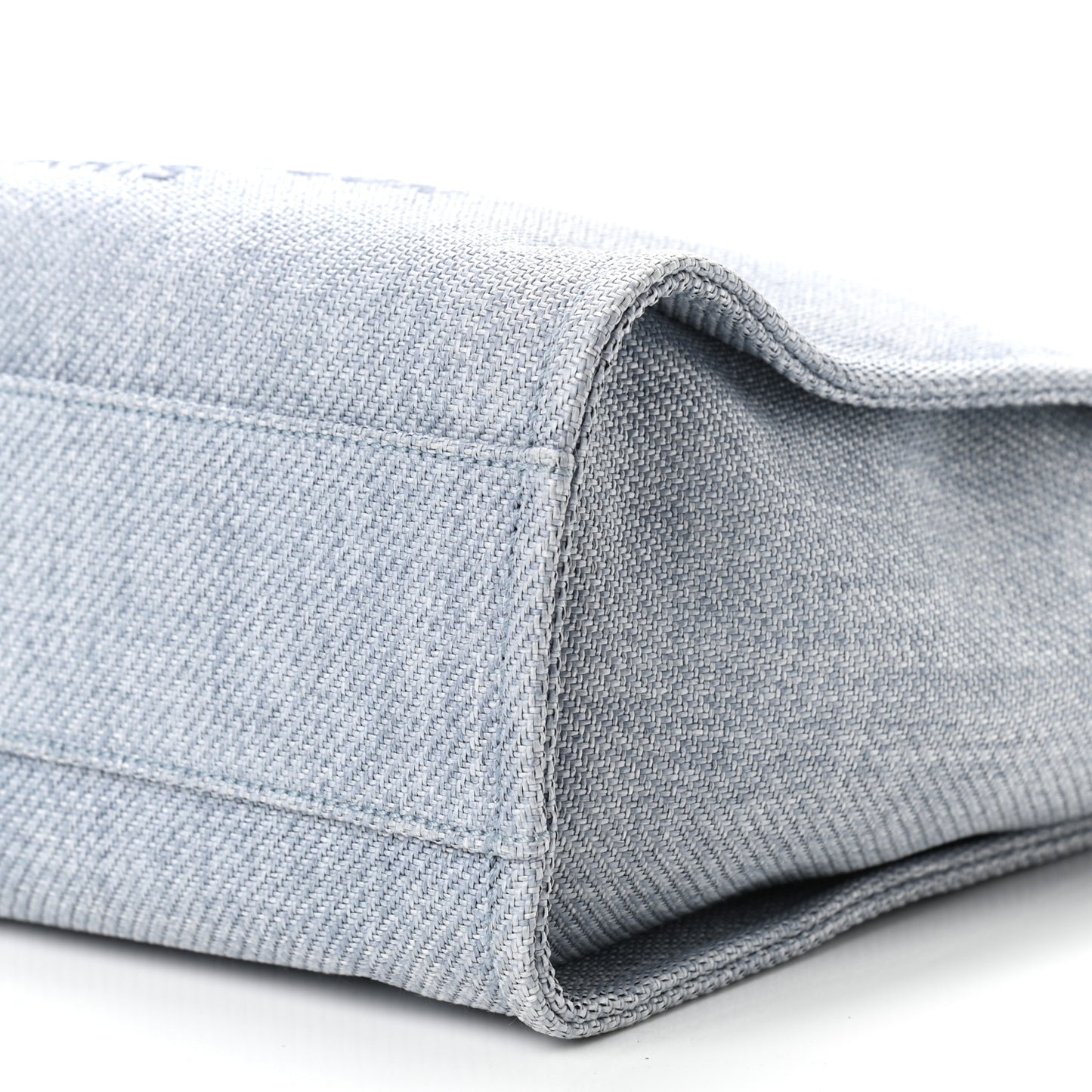 Canvas Small Deauville Tote Denim Blue