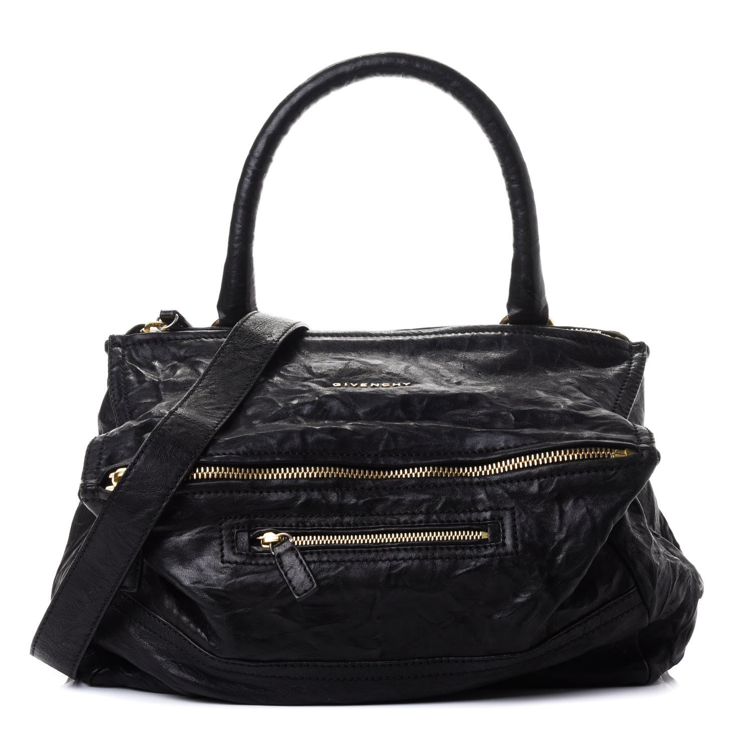 Givenchy Tumbled Sheepskin Medium Pandora Black 2 of 8