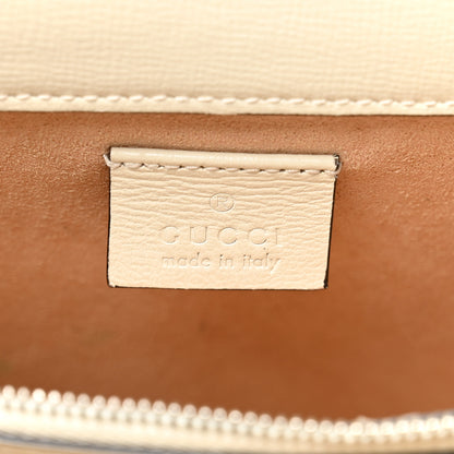 Gucci Calfskin Snakeskin Enamel Small Dionysus Shoulder Bag White Beige Electric Blue 6 of 11