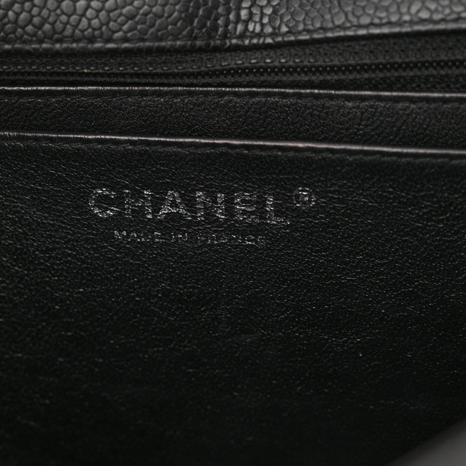 Chanel Caviar Quilted Jumbo Single Flap Black 7 of 13