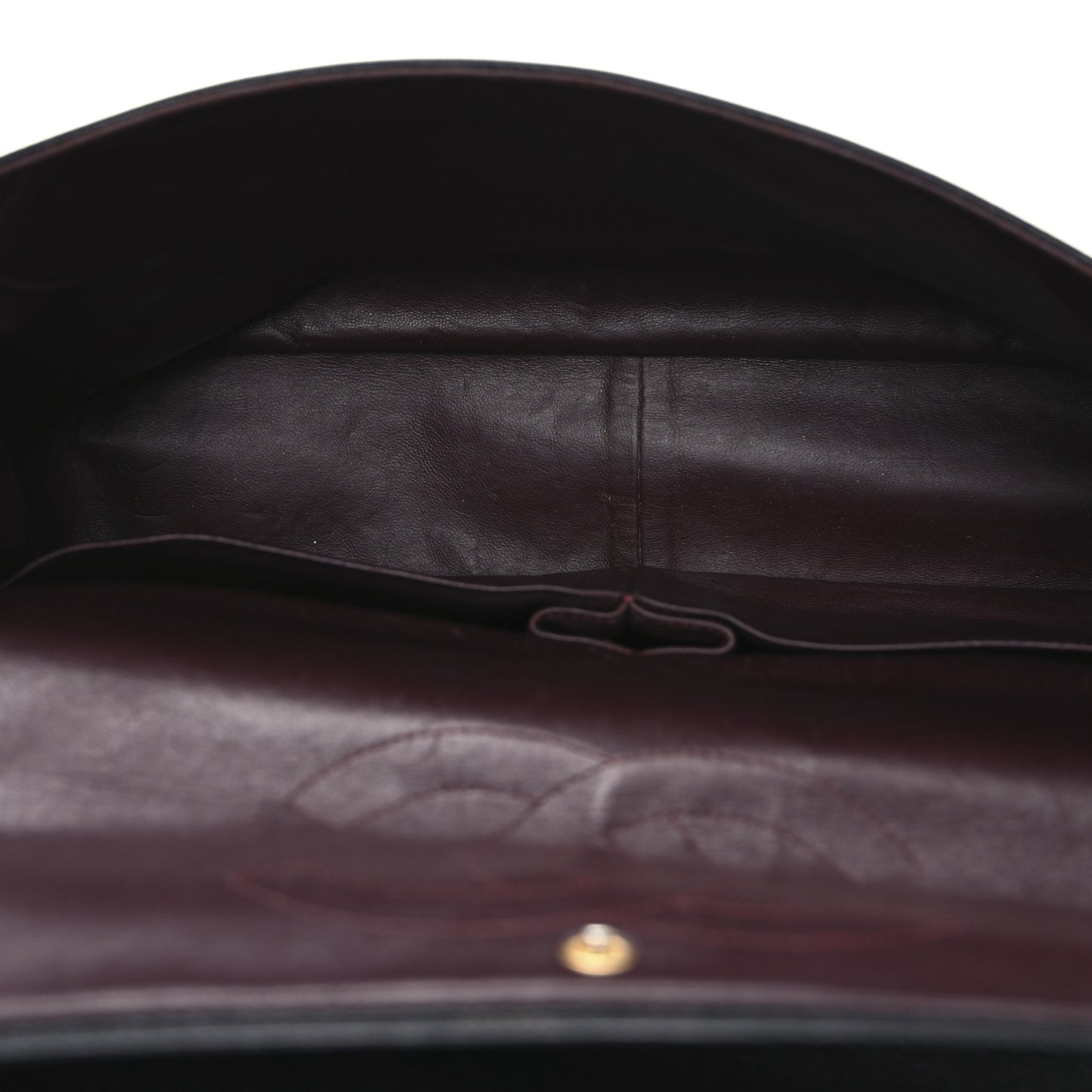 Caviar Quilted Maxi Double Flap Black